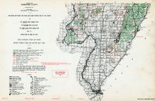 Menominee County - South, Michigan State Atlas 1955